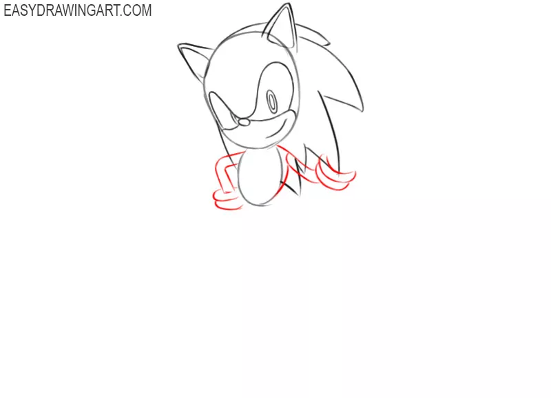 how to draw pictures of sonic the hedgehog
