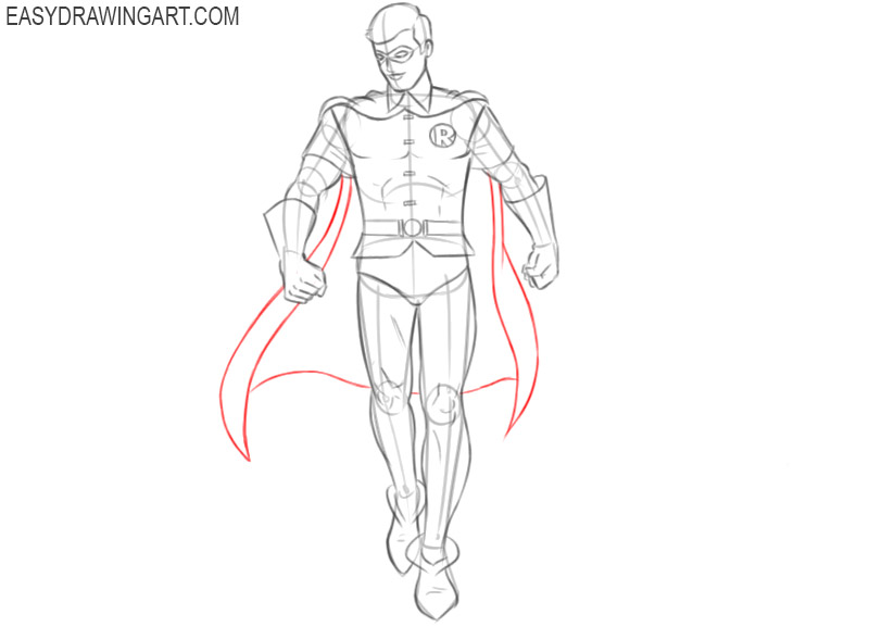 robin drawing images