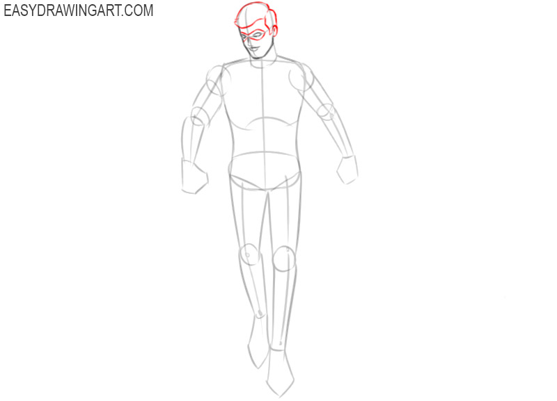 how to draw robin color