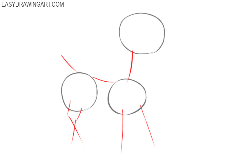 how to draw rudolph easy 