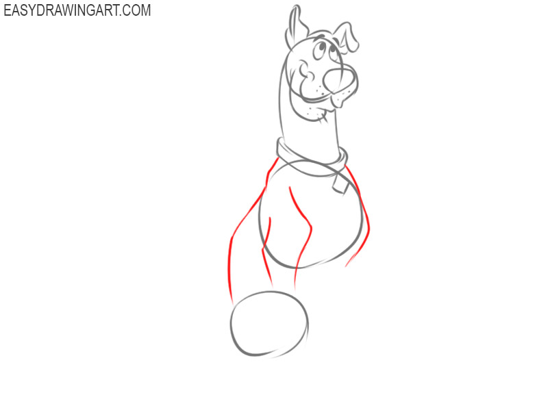 scooby doo drawing pictures 