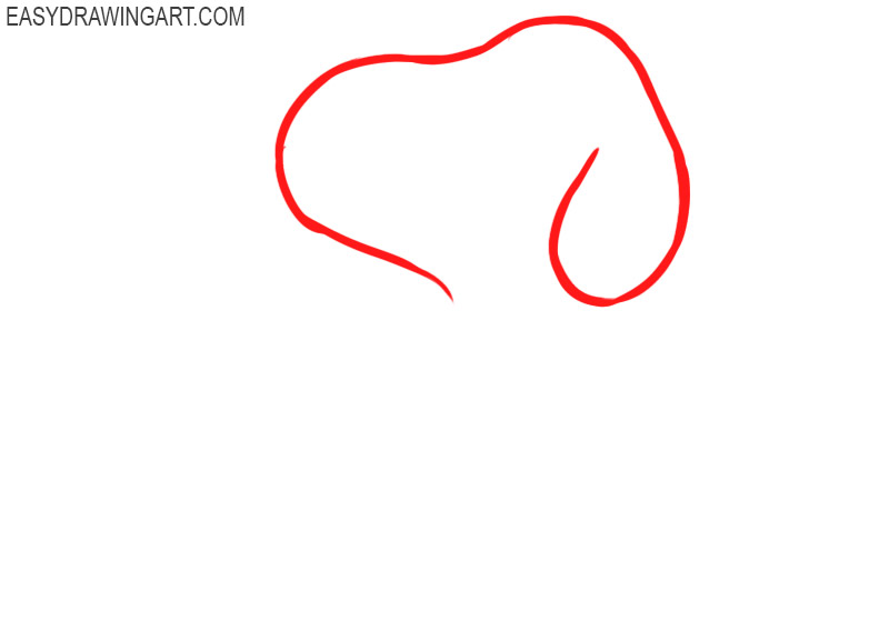 how to draw snoopy step by step 