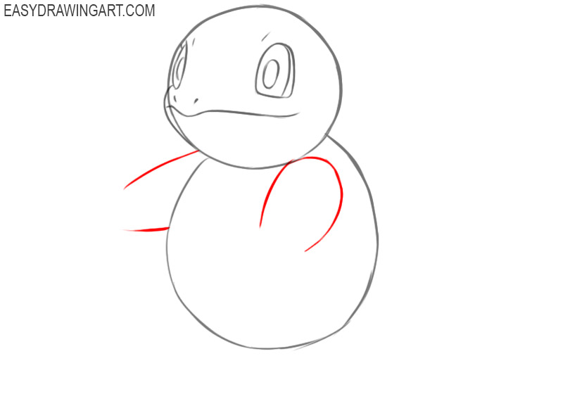 How to draw cute Squirtle