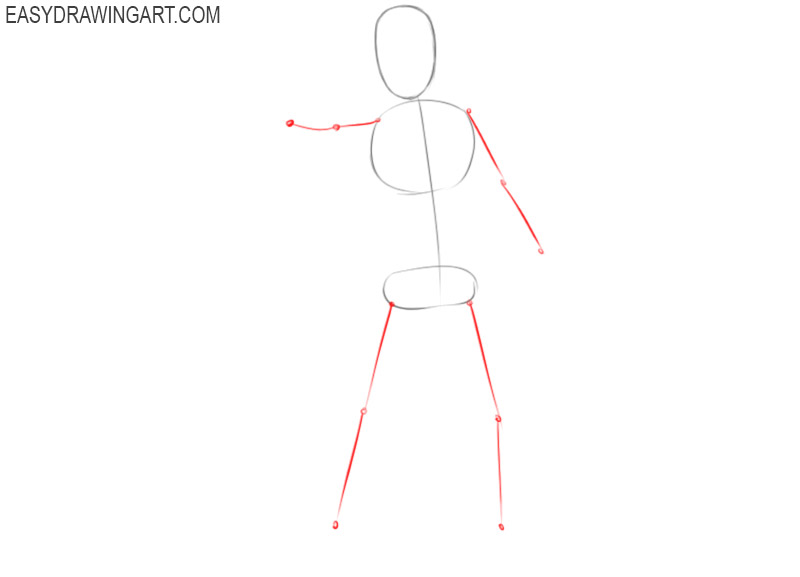 how to draw a stormtrooper body