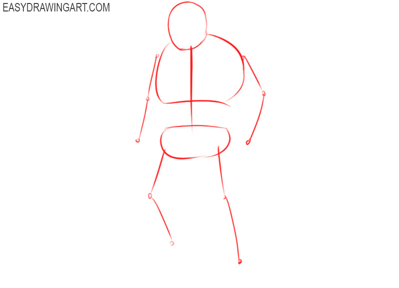 how to draw the hulk step by step