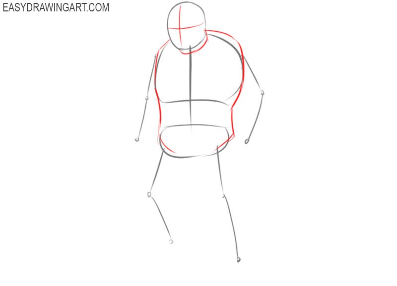 how to draw the hulk full body