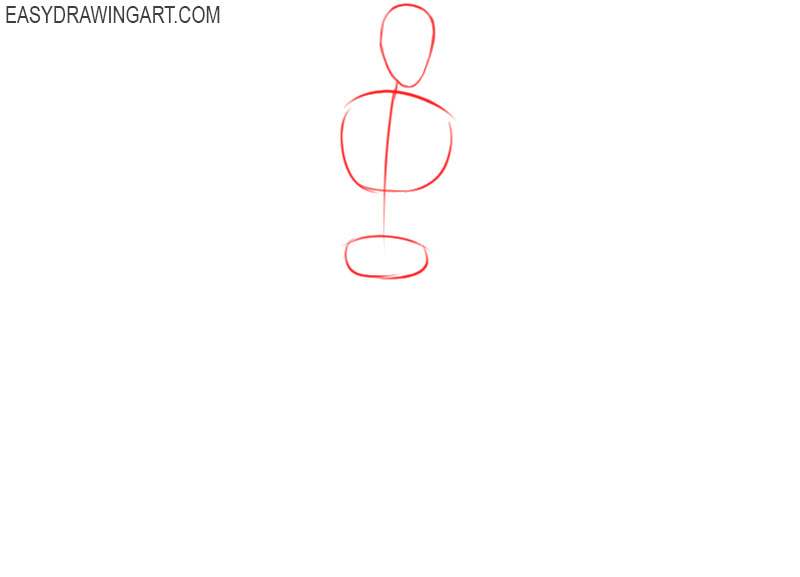 how to draw thor step by step