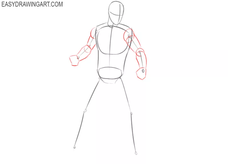 how to draw thor easy