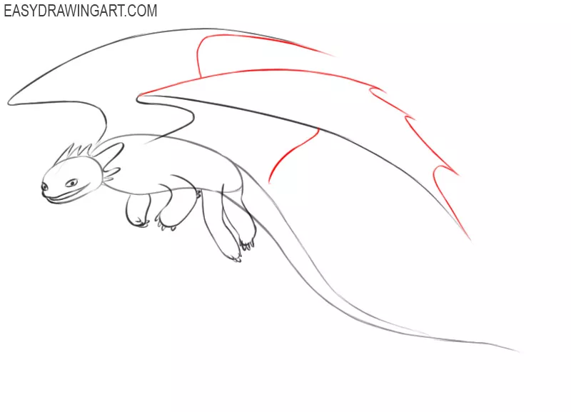 how to draw toothless draw so cute