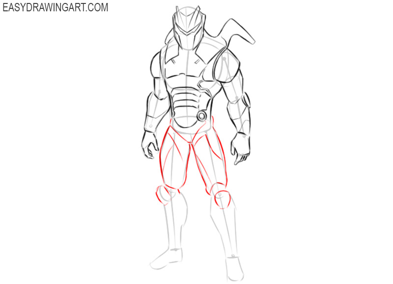 How to Draw Omega from Fortnite VIDEO  StepbyStep Pictures