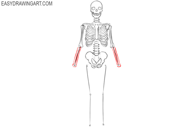 skeleton pictures to color