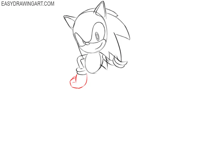 sonic the hedgehog drawing images