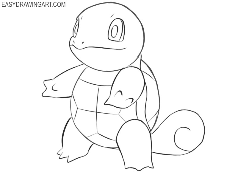 Squirtle drawing cute