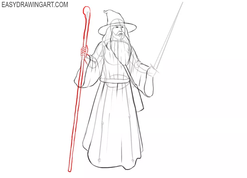 wizard drawing easy