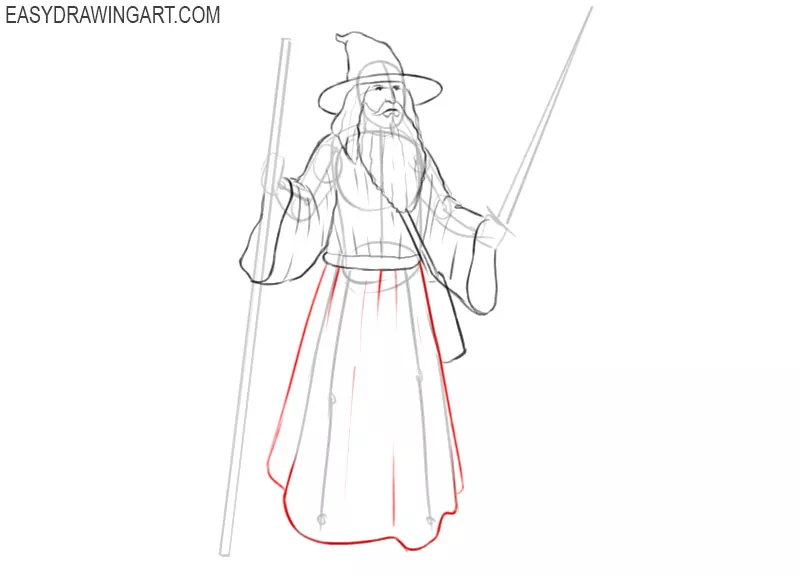 wizard drawing picture
