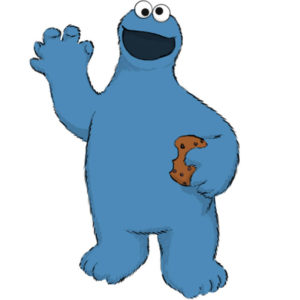 How to draw Cookie Monster