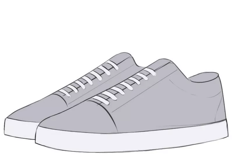 How to draw Sneakers