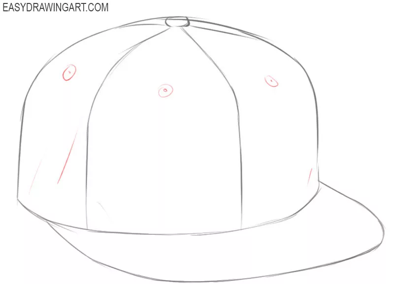 How to draw a hat