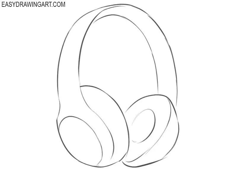 How to draw beats headphones