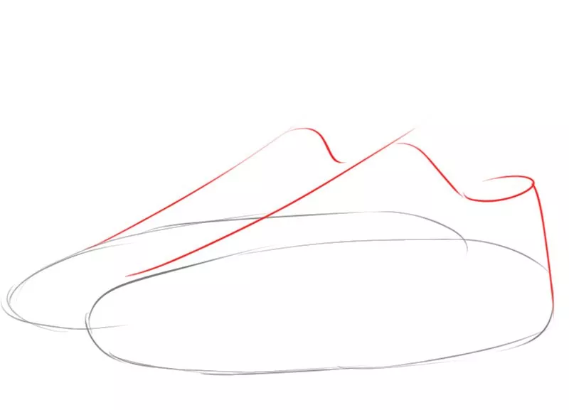 How to draw Sneakers for beginners