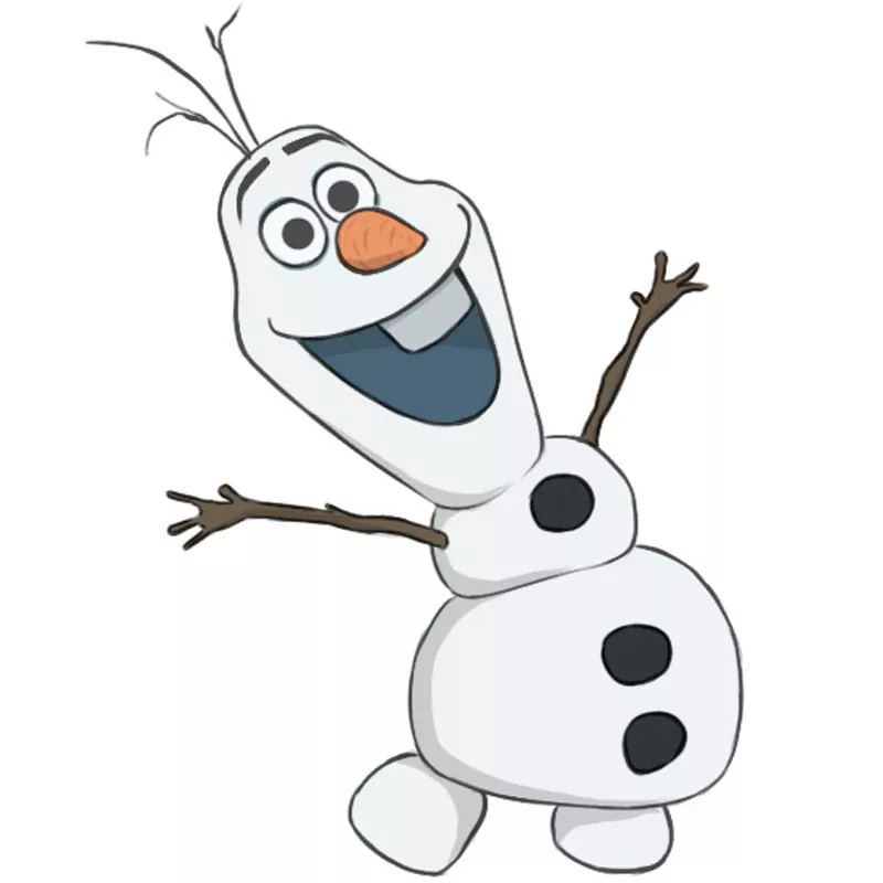 How to Draw Olaf - Easy Drawing Art