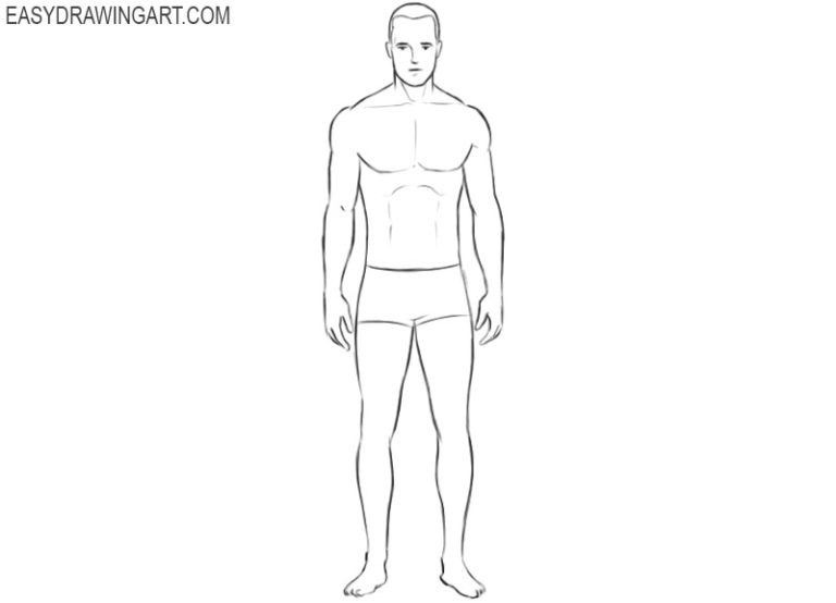 How to Draw a Body - Easy Drawing Art