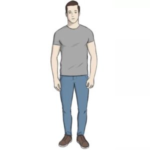 How to draw a man