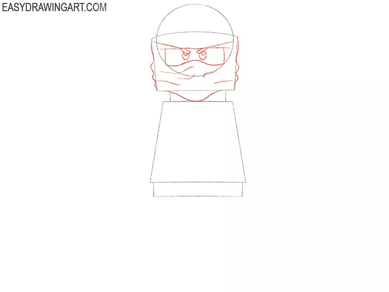 lego ninjago drawing tutorial