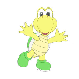 how to draw koopa troopa