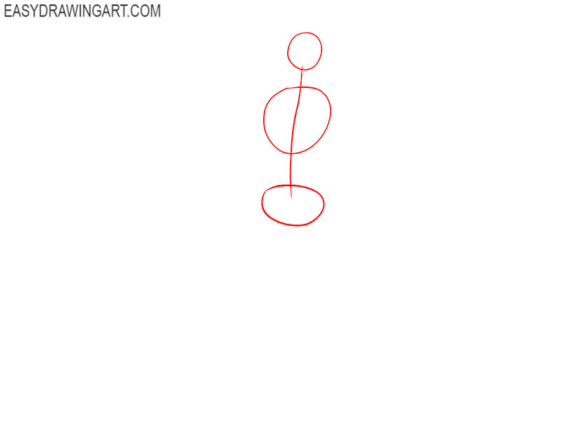 how to draw a scientist easy