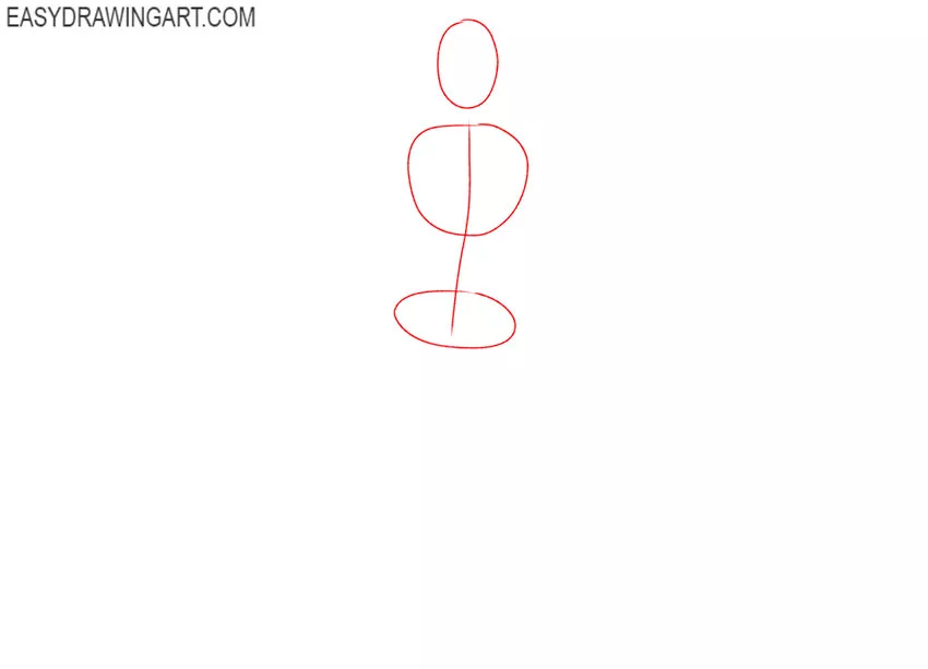 how to draw a soccer player easy