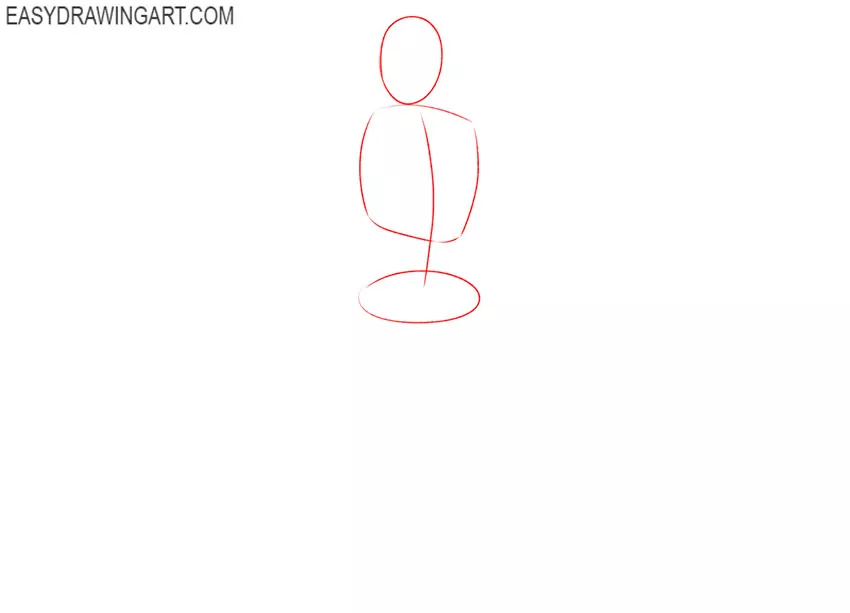 how to draw an old lady cartoon