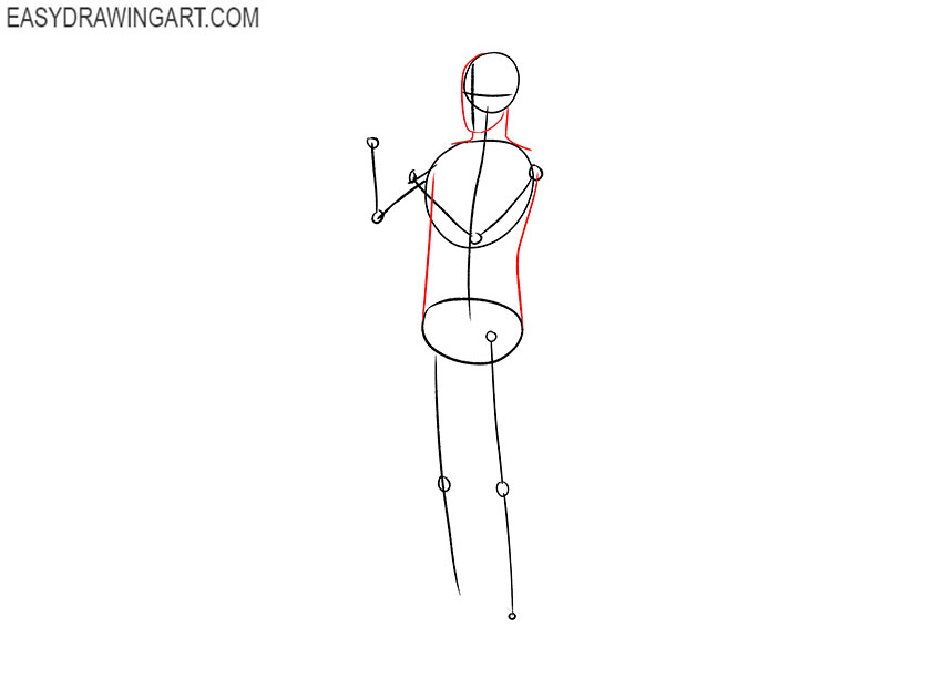 how to draw a scientist for beginners