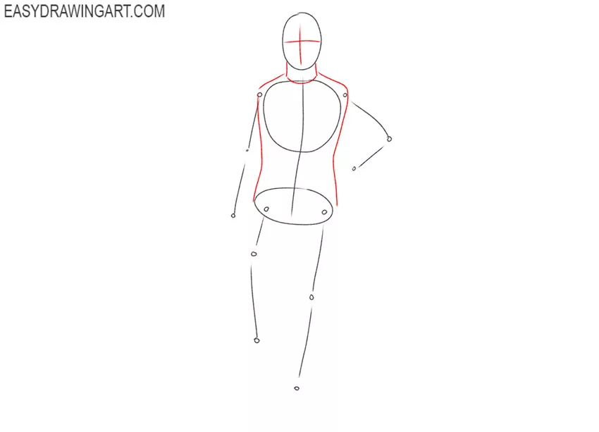 how to draw a soccer player boy