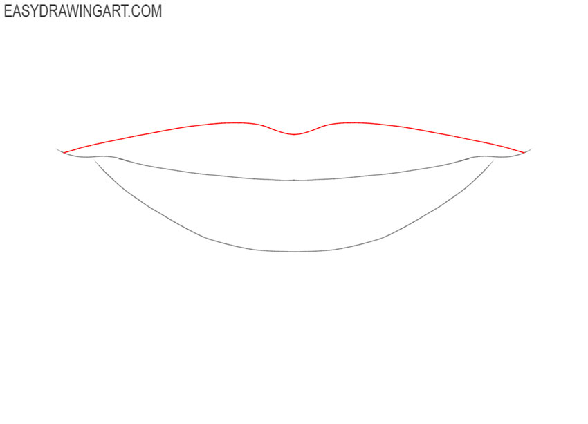 how to draw teeth simple