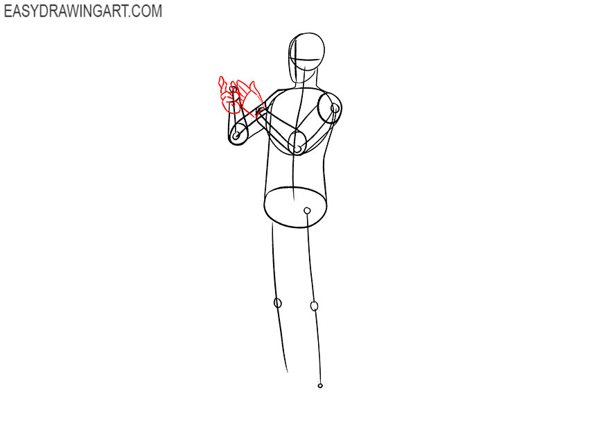 how to draw a cute scientist