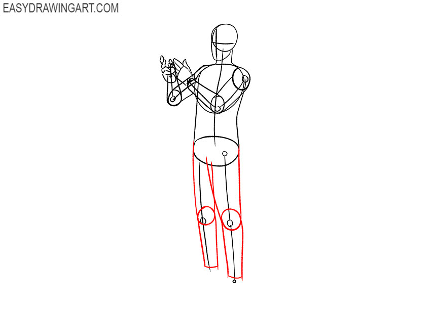 how to draw a scientist cartoon