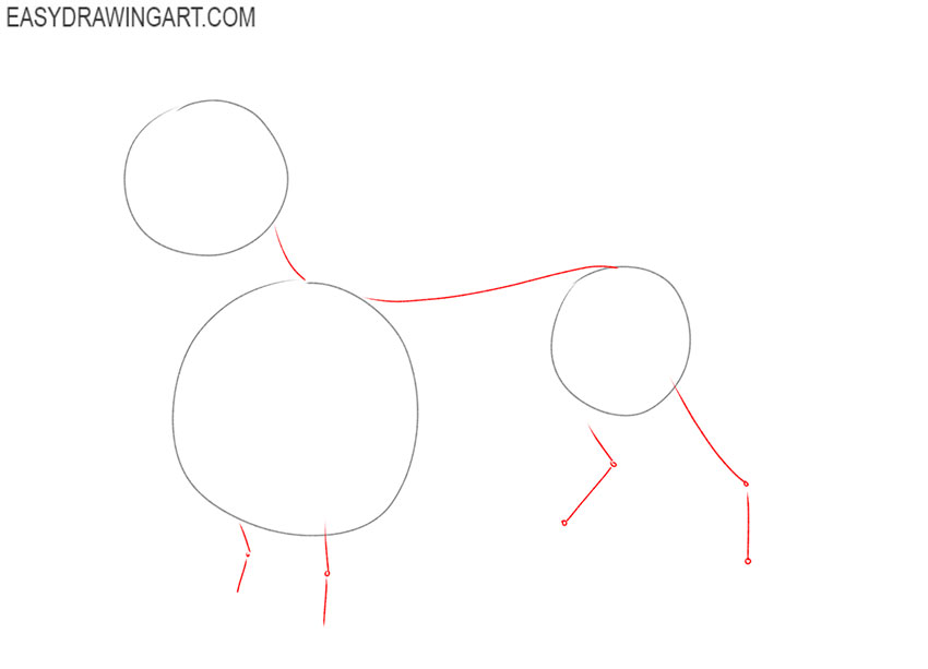 how to draw a dachshund realistic