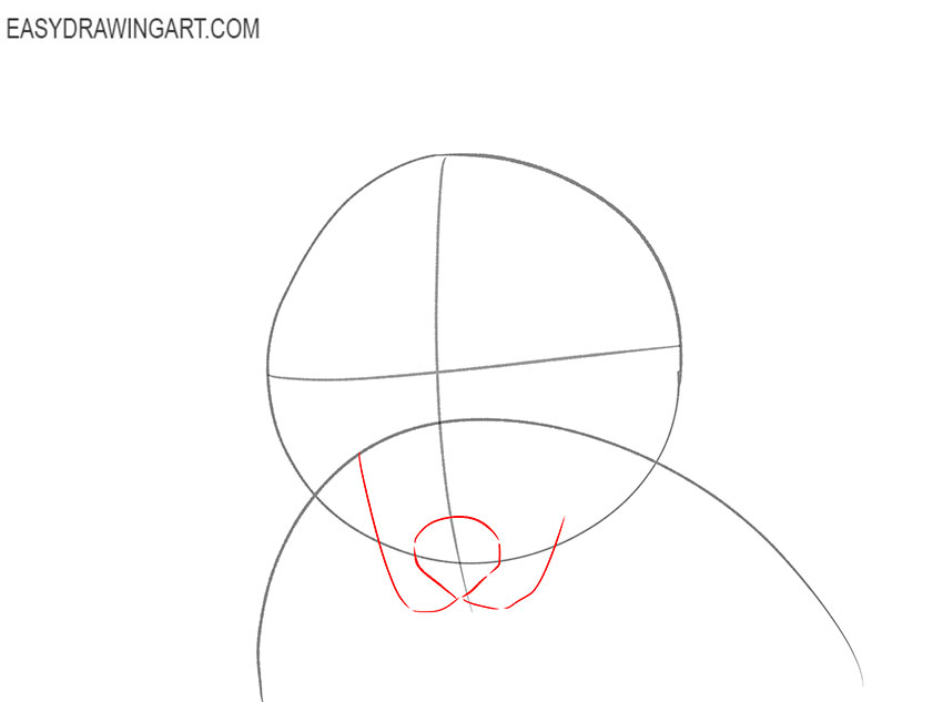 how to draw a cute husky face