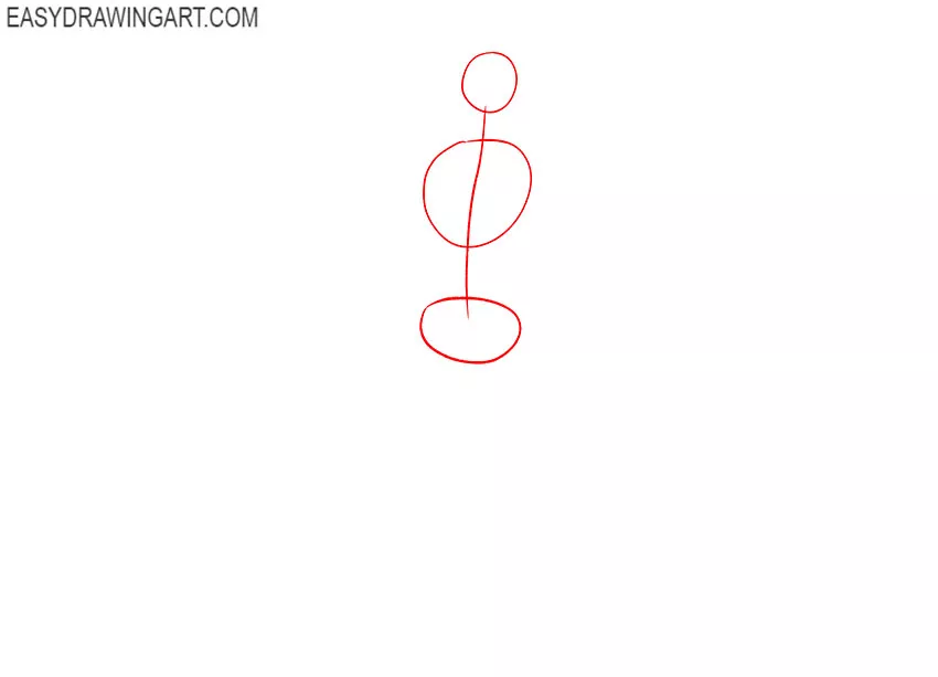 how to draw a scientist easy
