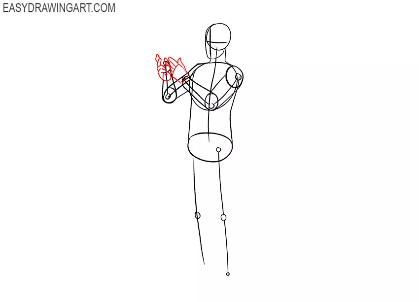 how to draw a cute scientist