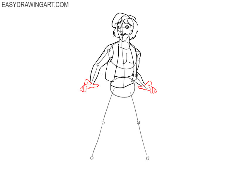 how to draw aladdin for beginners