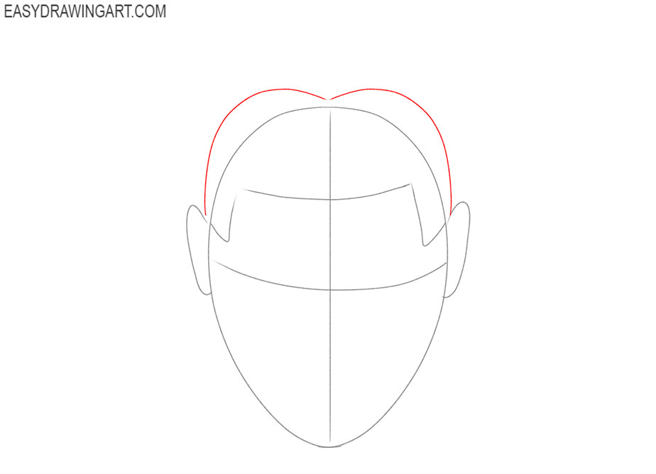 how to draw hair buns for beginners