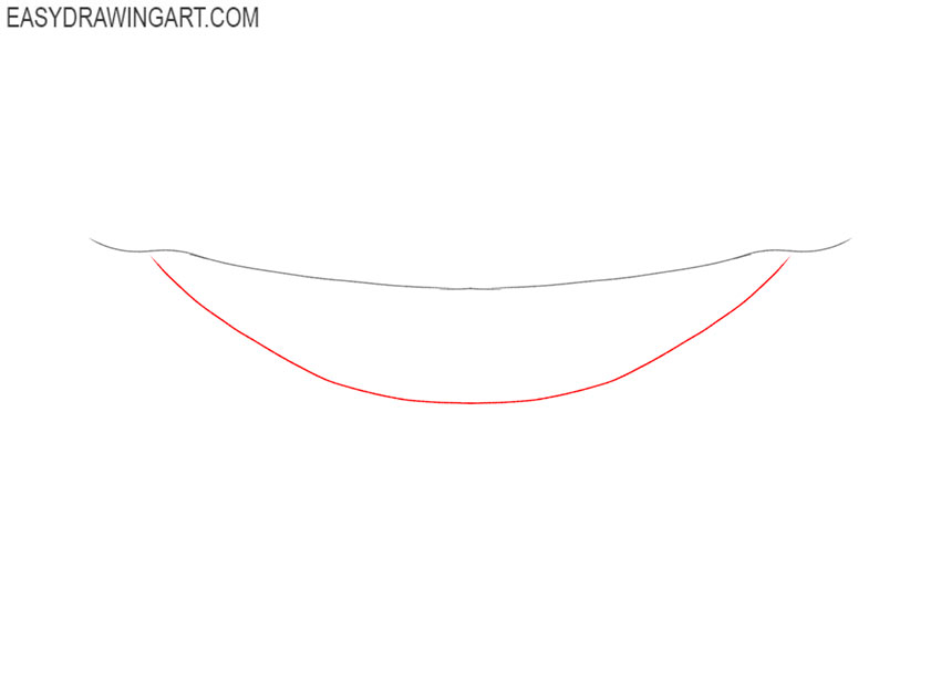 how to draw teeth cartoon