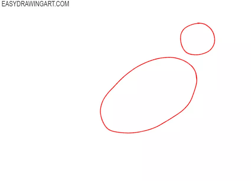 how to draw a bluebird easy