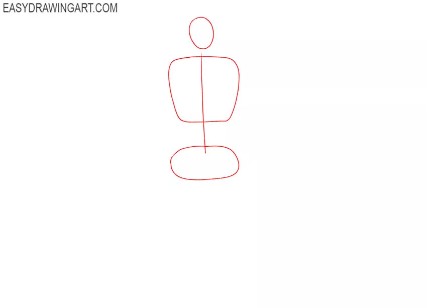 how to draw a king easy