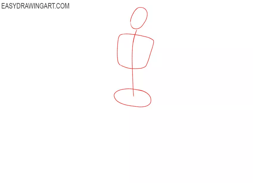 how to draw a nurse easy