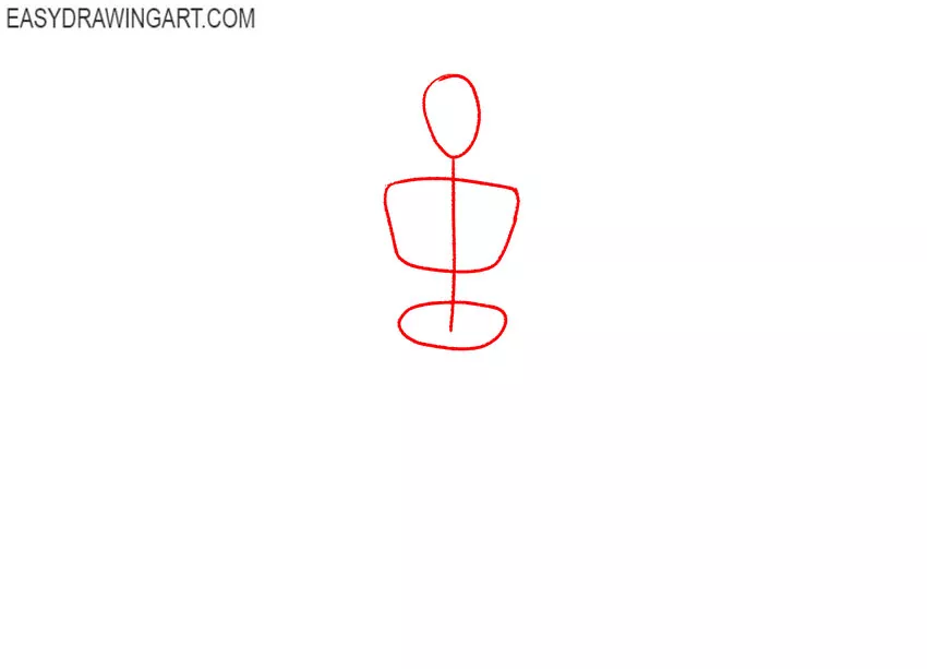 how to draw goku full body