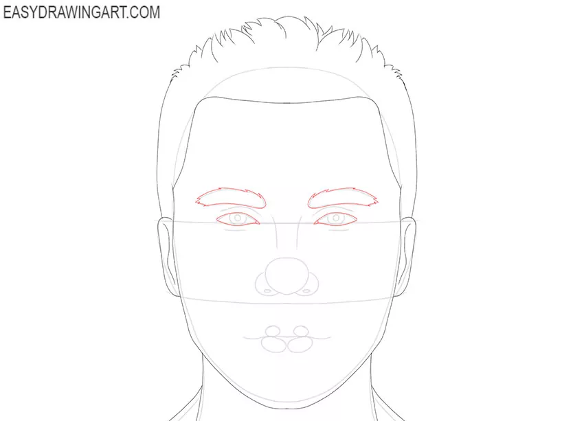 Human Face drawing tutorial