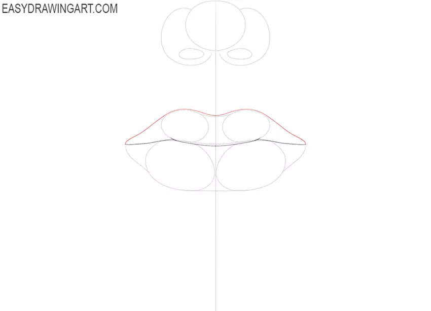 Nose and Mouth drawing for beginners